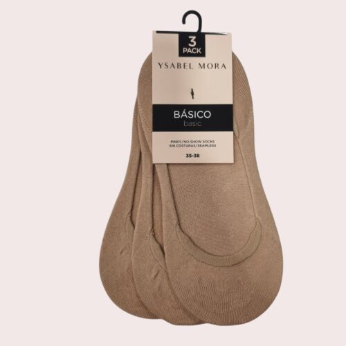 PACK 3 PINKIES BAILARINA ALGODON 17397 YSABEL MORA